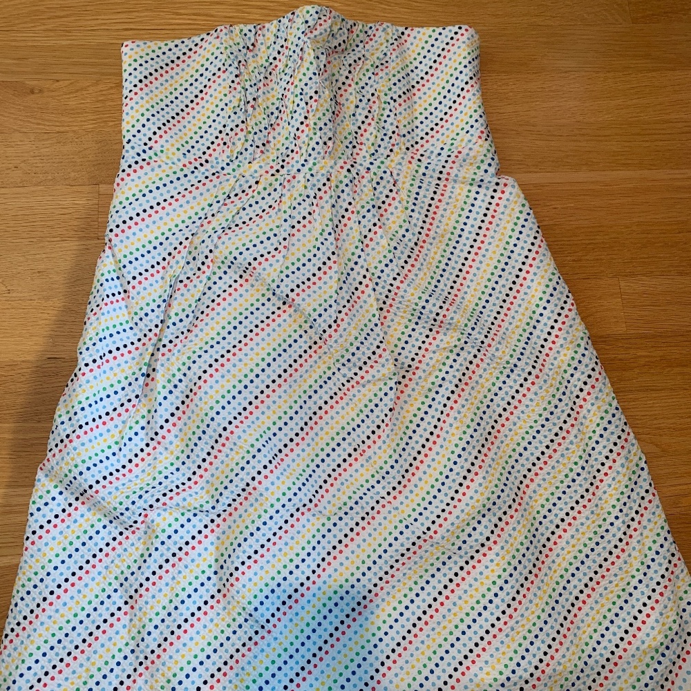 Lilly Pulitzer Seersucker Strapless Dress